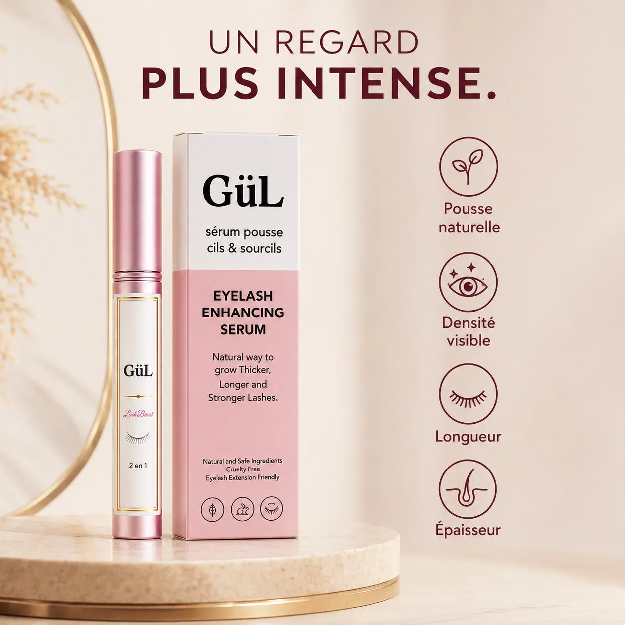 Sérum Pousse Cils & Sourcils — Regard Intense
