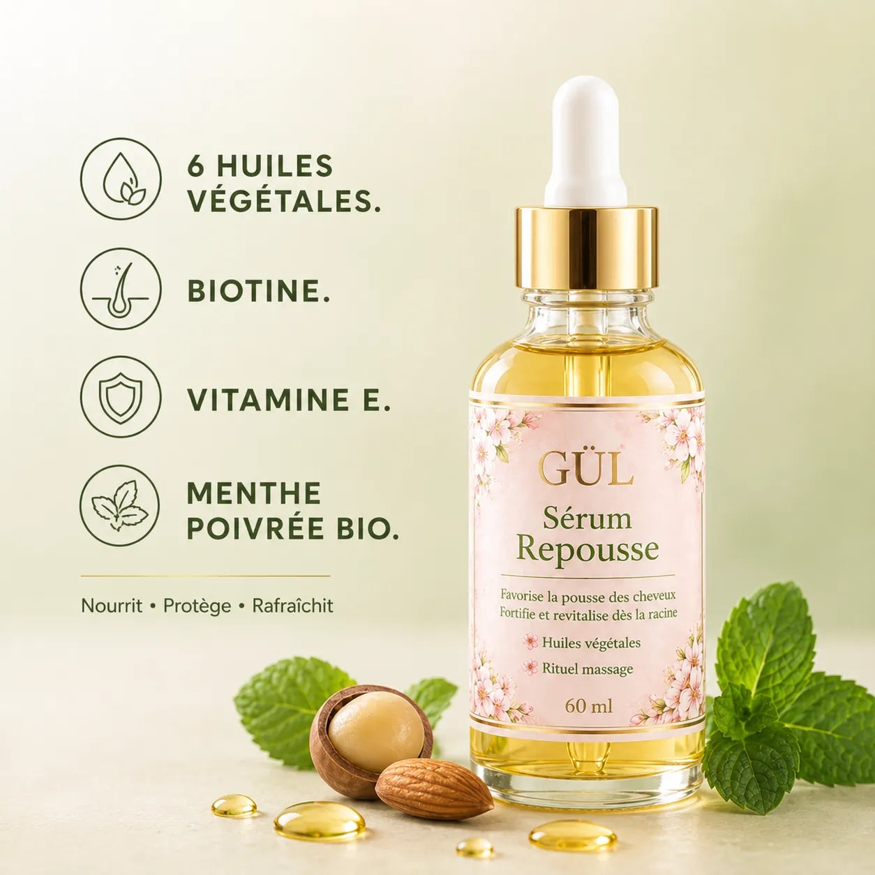 Sérum Repousse — Action Directe à la Racine