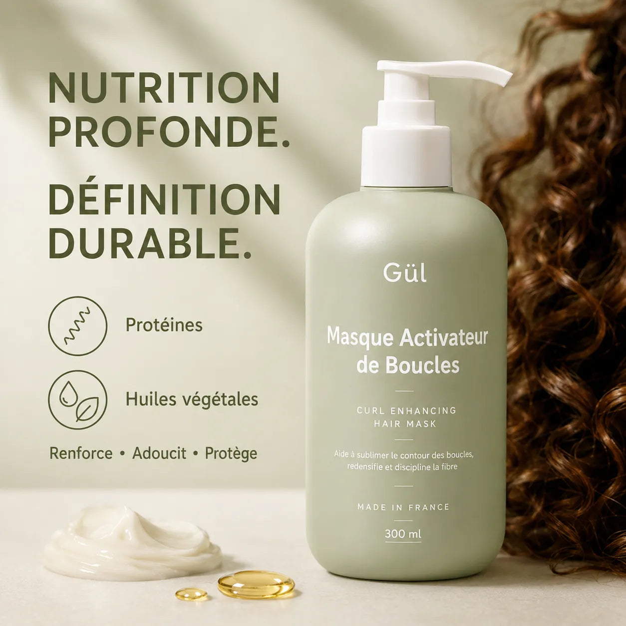 Masque Boucles — Nutrition & Définition