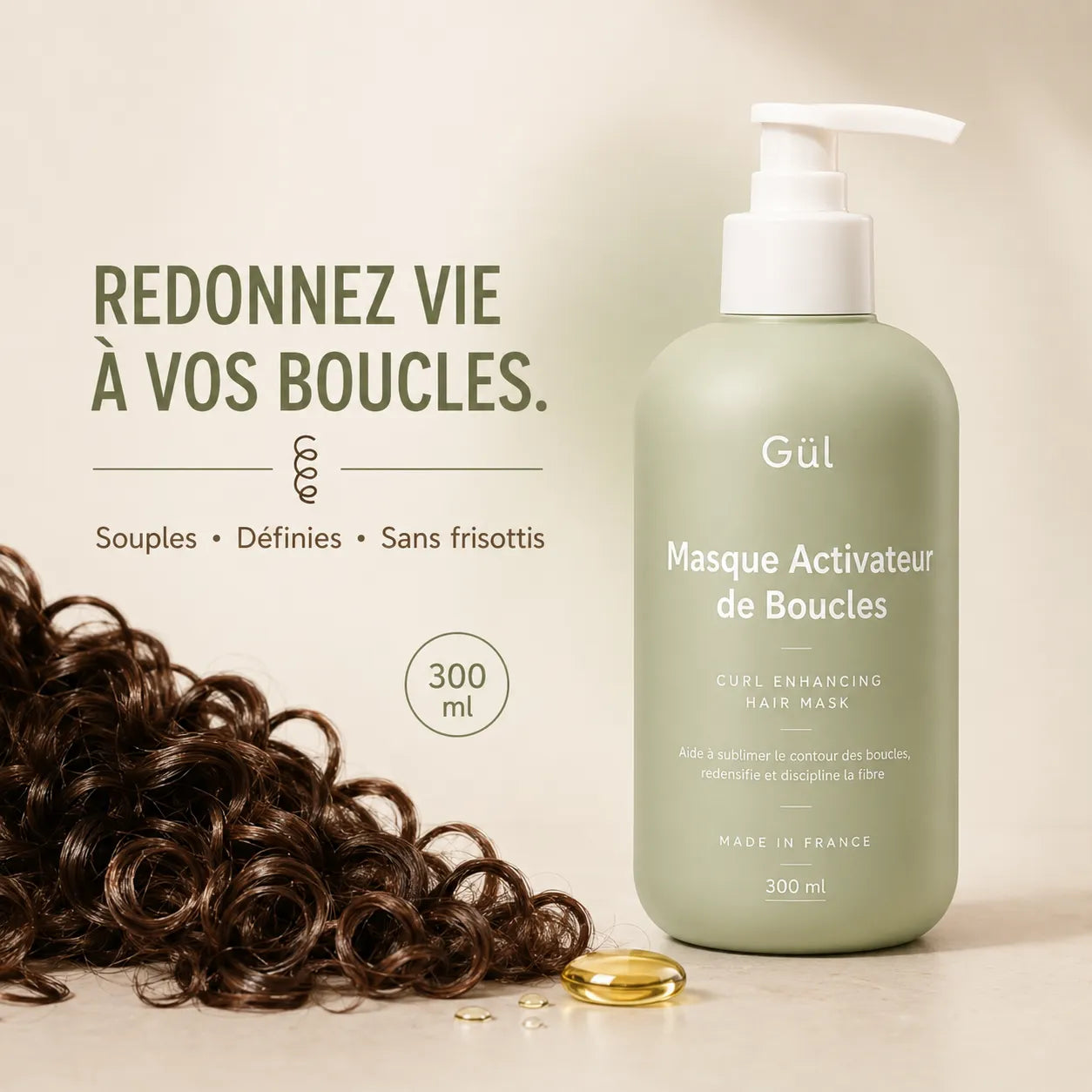 Masque Boucles — Nutrition & Définition