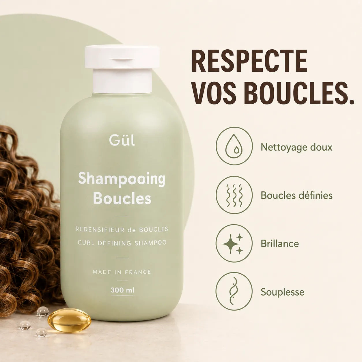 Shampooing Boucles — Définition & Souplesse
