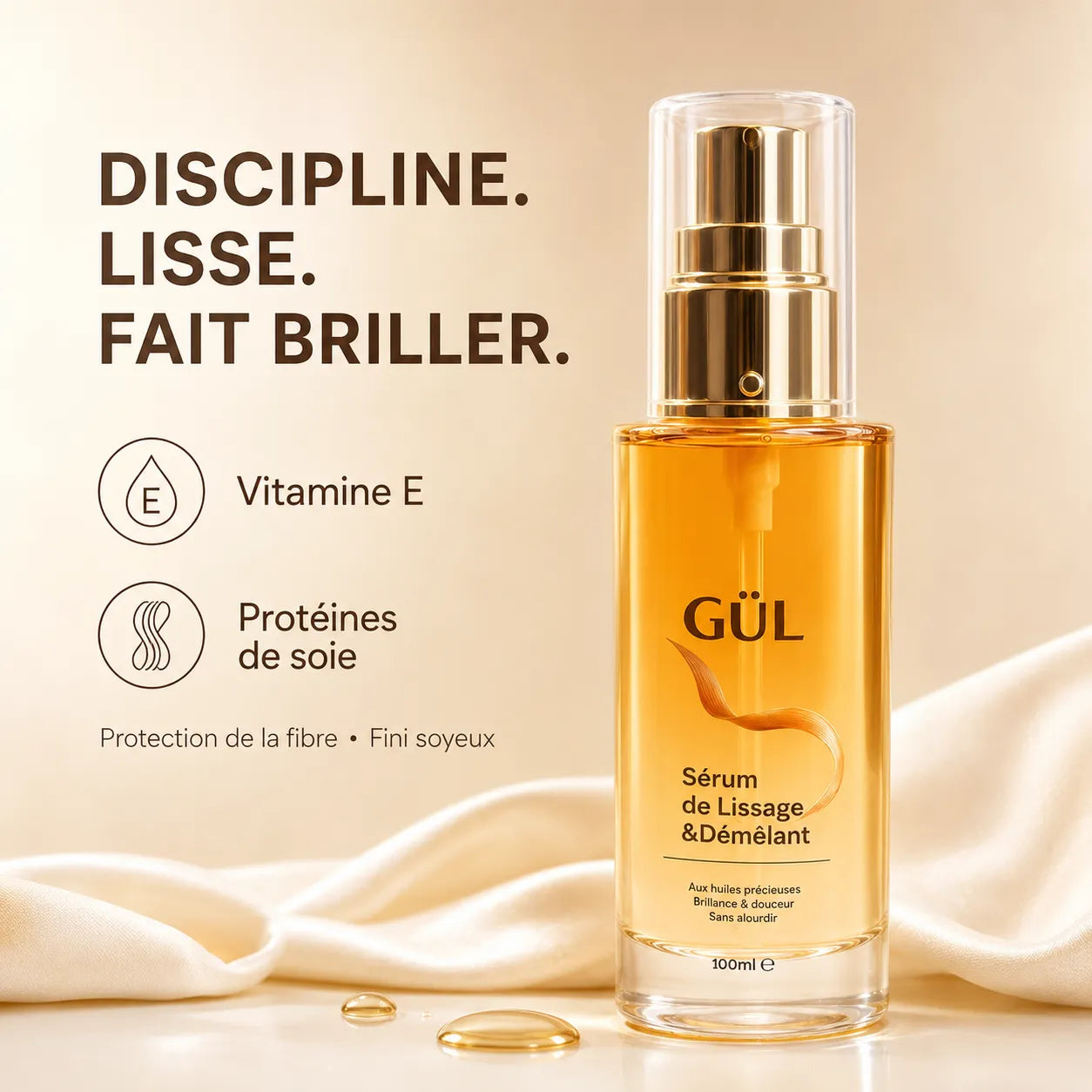 Sérum Lissant Anti-Frisottis & Anti-Humidité