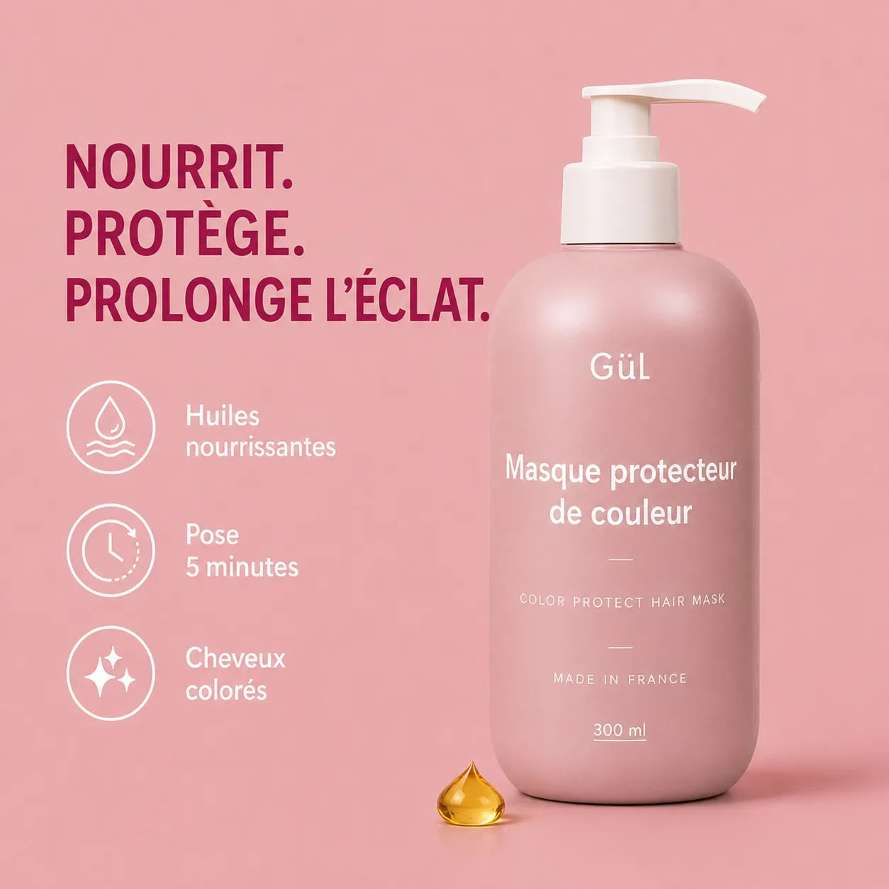Masque Protecteur de Couleur — Nutrition & Éclat
