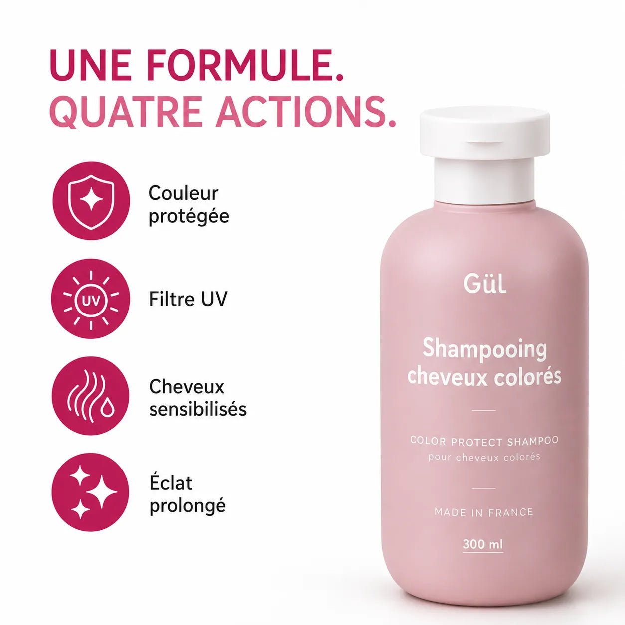 Shampooing Protecteur de Couleur — Filtre UV