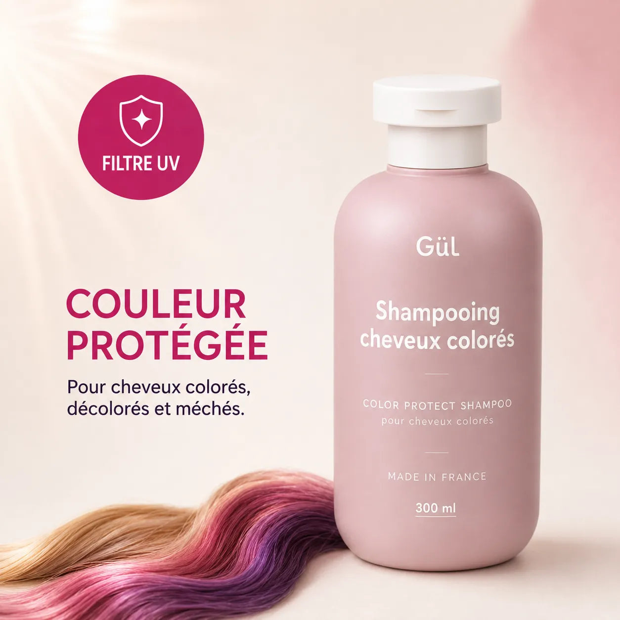 Shampooing Protecteur de Couleur — Filtre UV