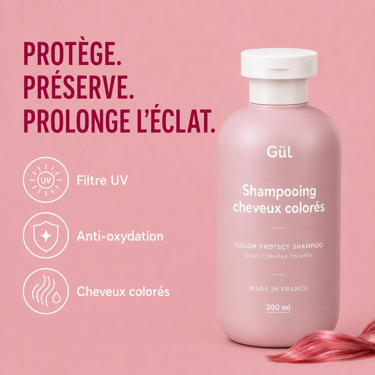 Shampooing Protecteur de Couleur — Filtre UV