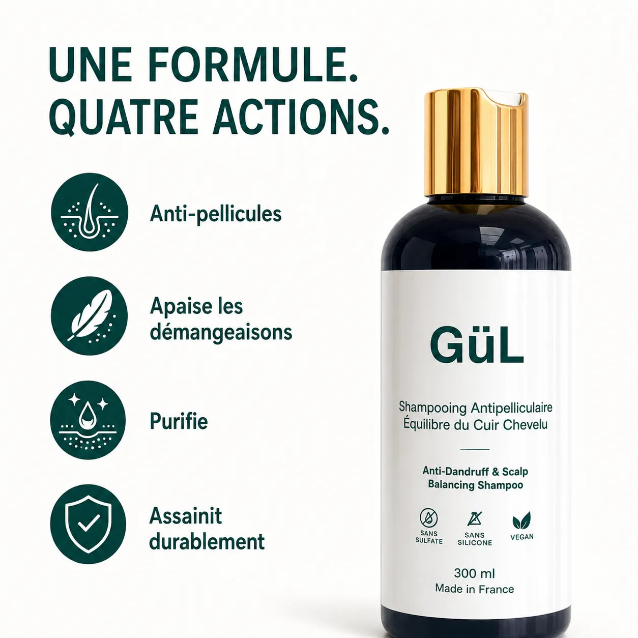 Shampooing Antipelliculaire Tea Tree & Zinc