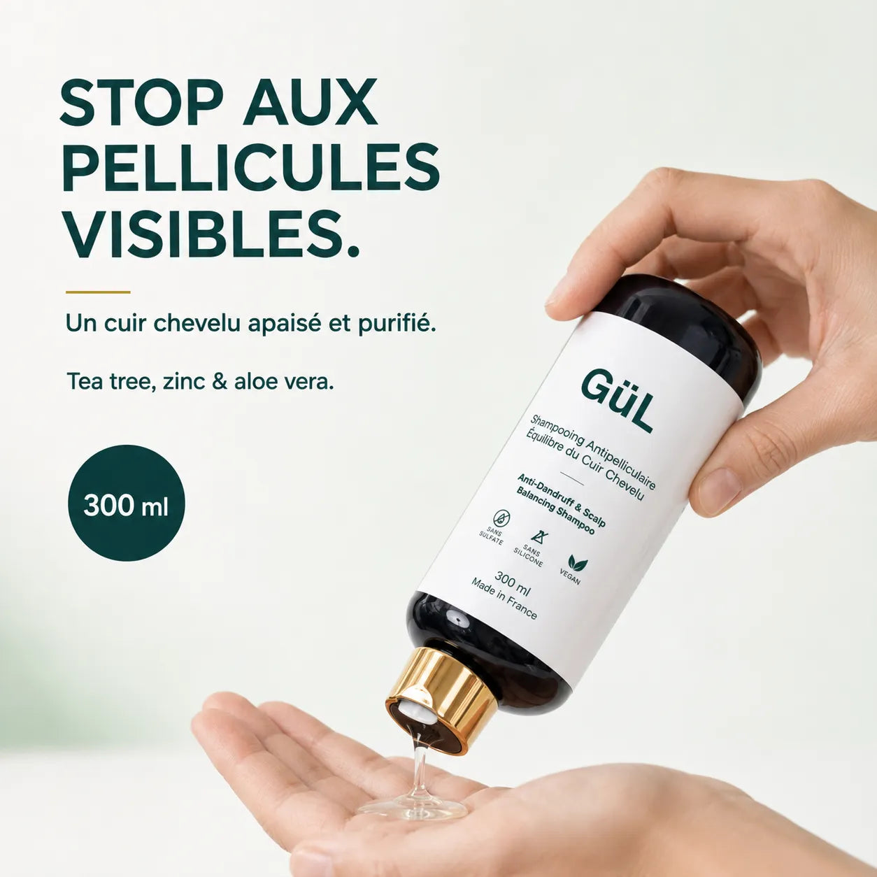 Shampooing Antipelliculaire Tea Tree & Zinc