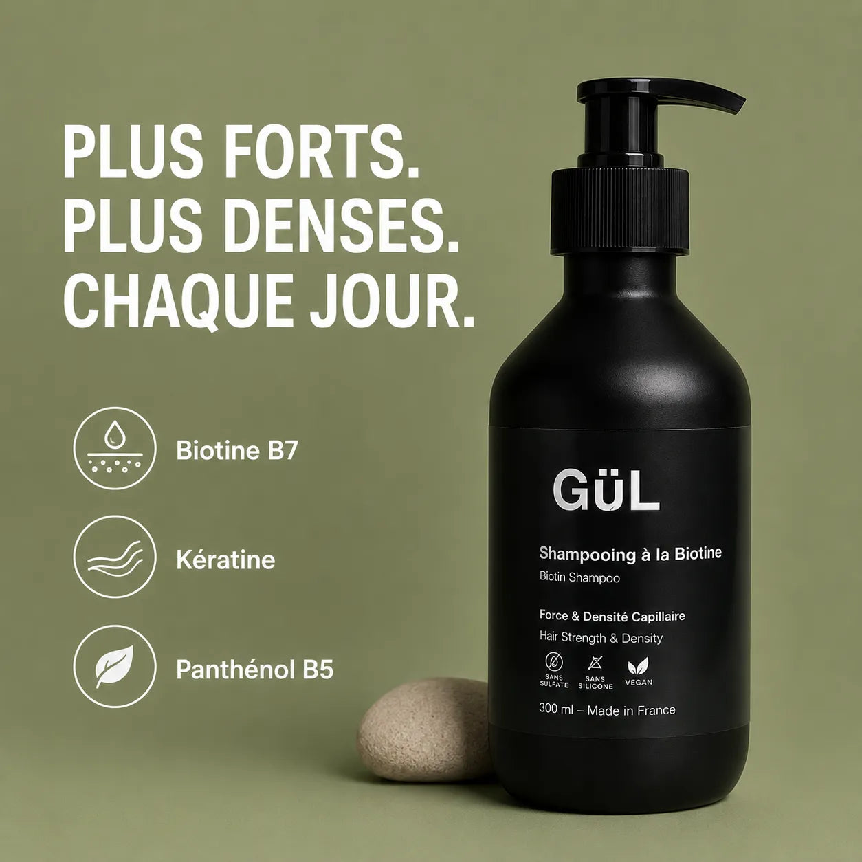 Shampooing Fortifiant à la Biotine & Kératine
