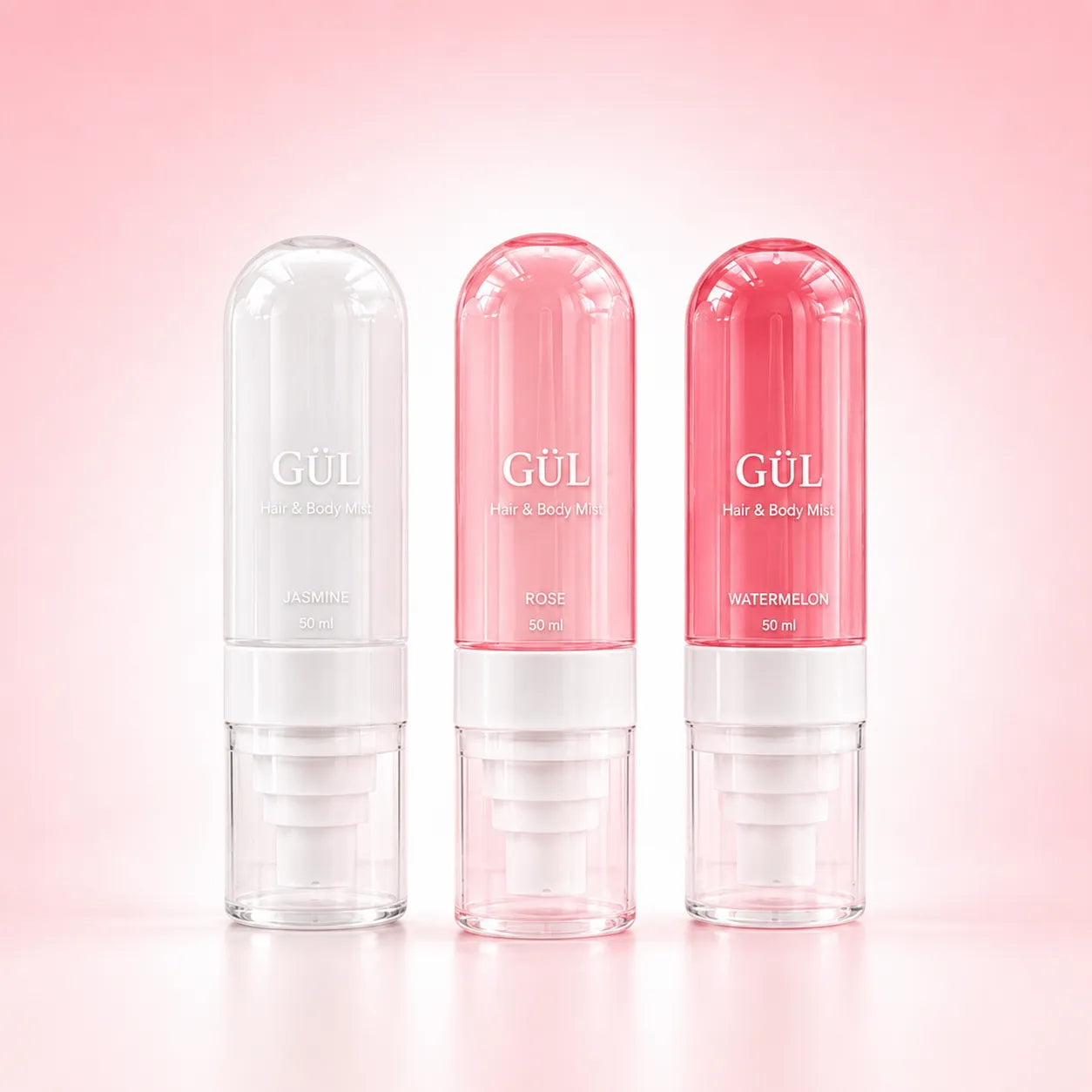 Brume Hydratante Cheveux & Corps — Rose, Jasmin ou Watermelon