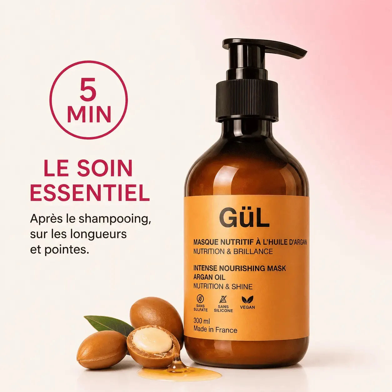 Masque Nourrissant à l'Huile d'Argan