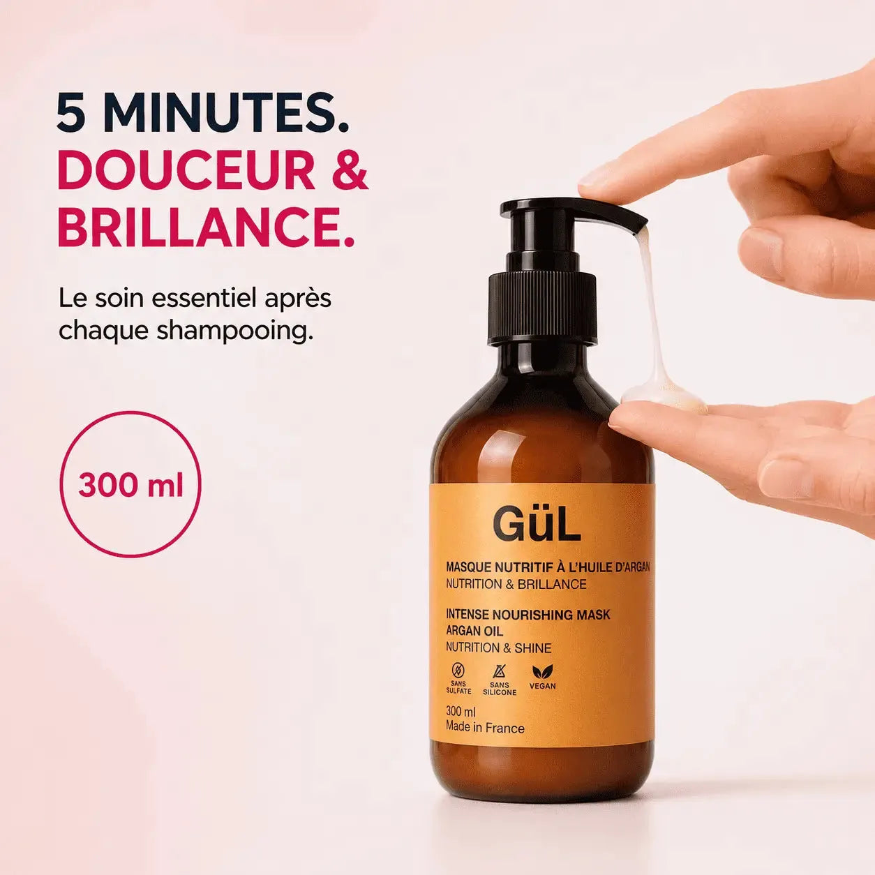 Masque Nourrissant à l'Huile d'Argan