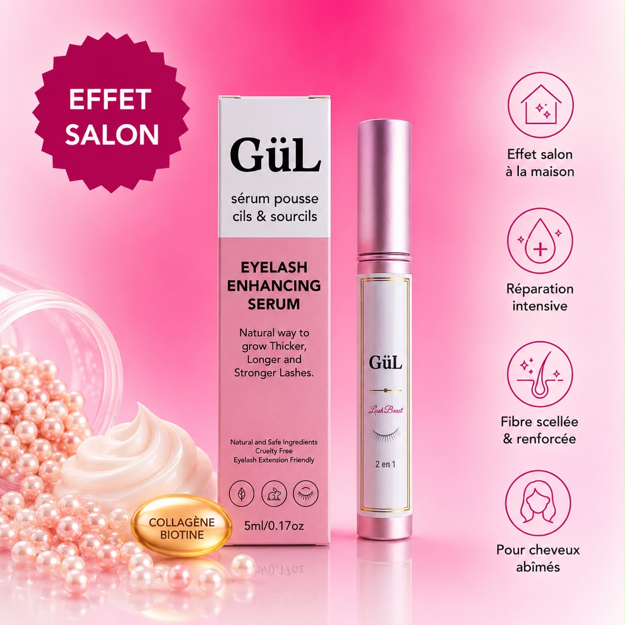 Sérum Pousse Cils & Sourcils — Regard Intense